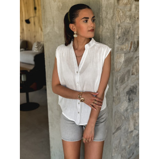 Short en jeans Sévilla - Gris
