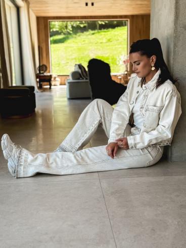 Jeans Thelma - Greige