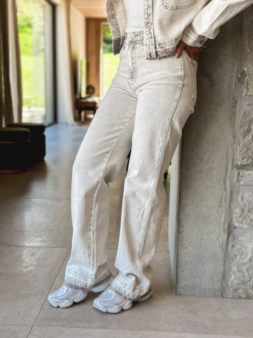 Jeans Thelma - Greige