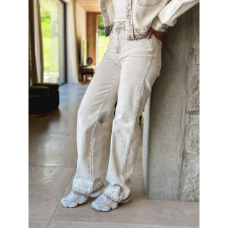 Jeans Thelma - Greige