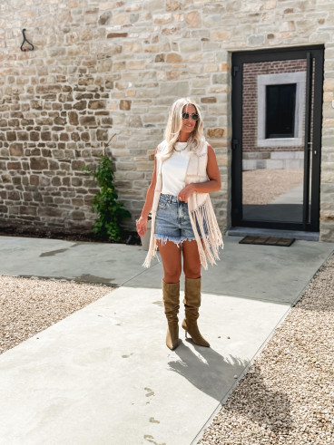 Gilet sans manches Ashley - Beige