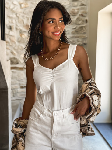 Top Cheyanne - Blanc