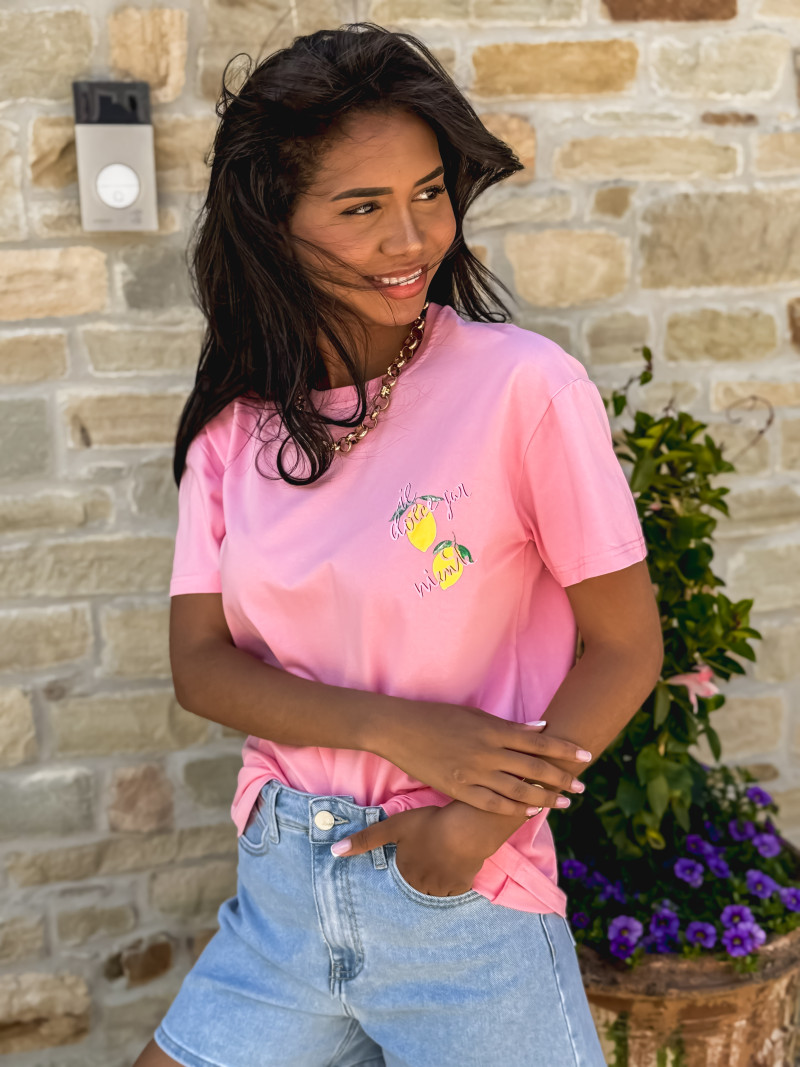 T-shirt Bahia - Rose