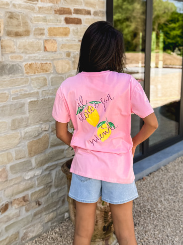 T-shirt Bahia - Rose