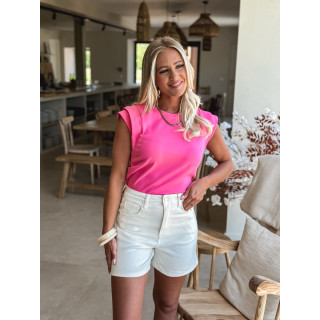 T-shirt Athènes - Fuchsia