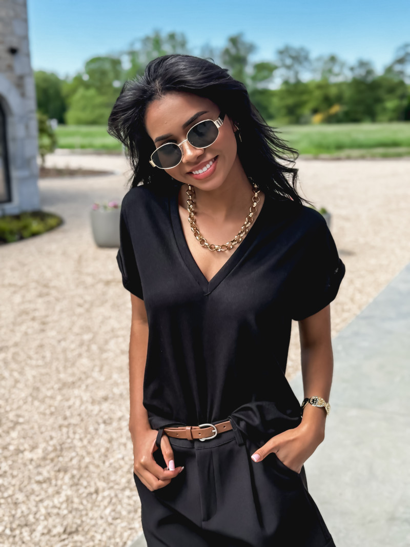 T-shirt Athéna - Noir