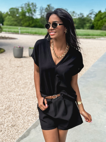 T-shirt Athéna - Noir