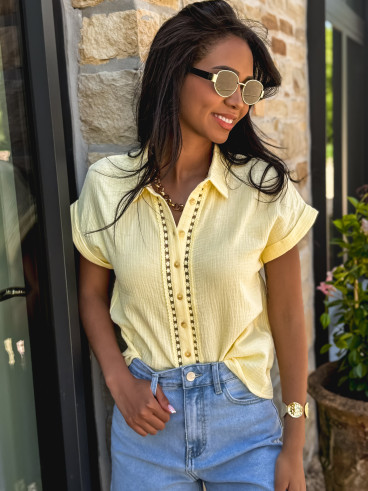 Chemise Elodia - Jaune