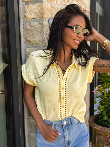 Chemise Elodia - Jaune