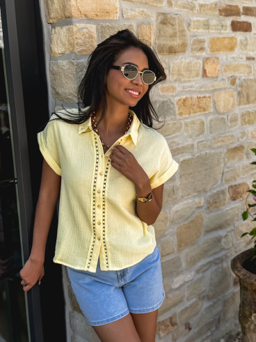 Chemise Elodia - Jaune