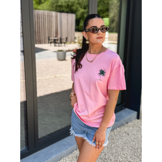 T-shirt "ALOHA" - Rose