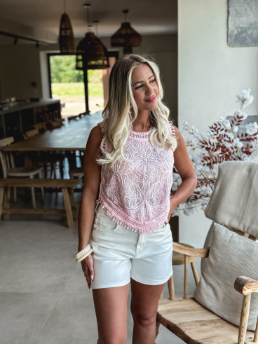 Blouse Niki - Rose