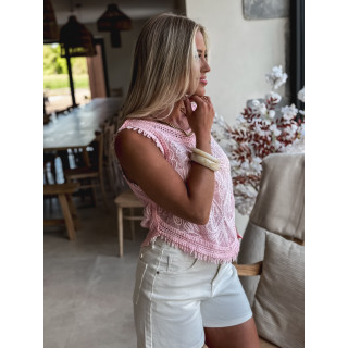 Short en jeans Sévilla - Blanc