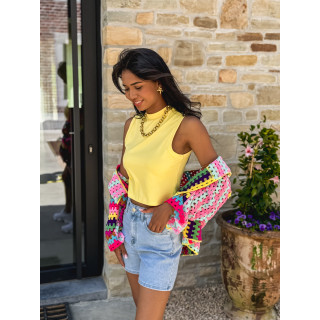 Short en jeans Sévilla - Bleu