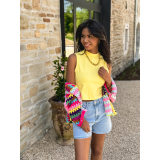 Short en jeans Sévilla - Bleu