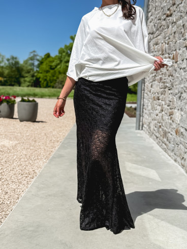 Jupe longue Everlee - Noir