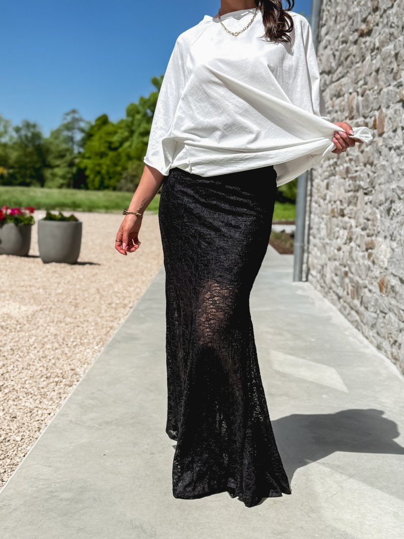 Jupe longue Everlee - Noir