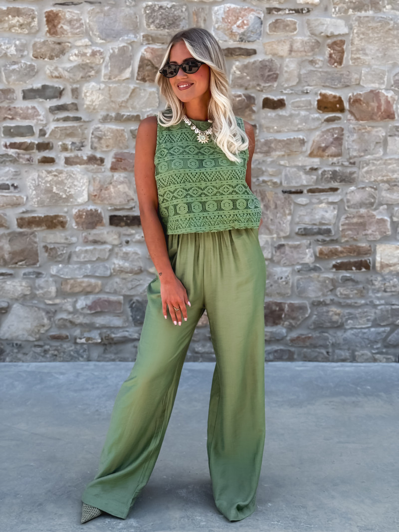 Combinaison pantalon Neylla - Kaki