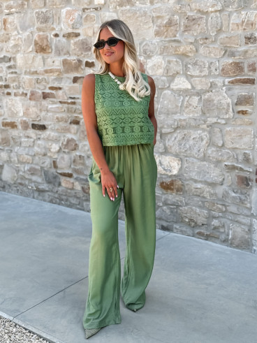 Combinaison pantalon Neylla - Kaki