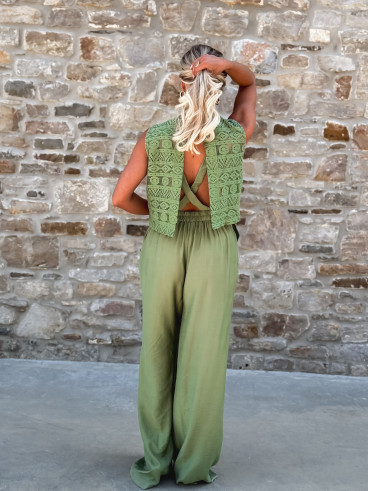 Combinaison pantalon Neylla - Kaki