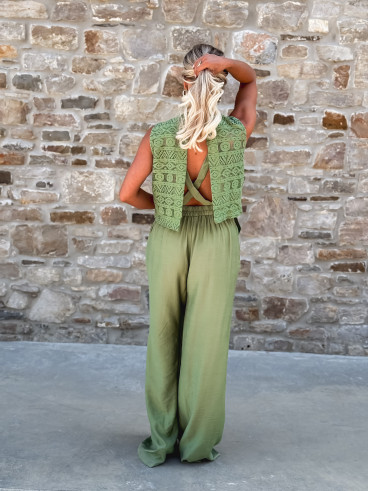 Combinaison pantalon Neylla - Kaki
