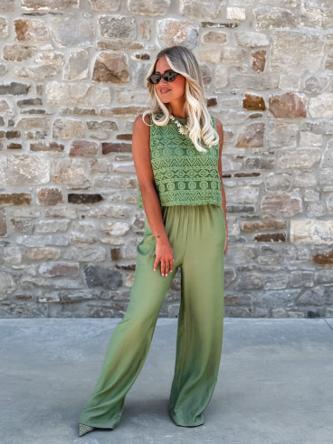 Combinaison pantalon Neylla - Kaki