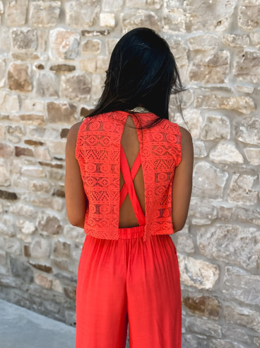 Combinaison pantalon Neylla - Orange