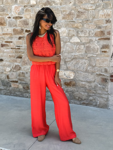 Combinaison pantalon Neylla - Orange