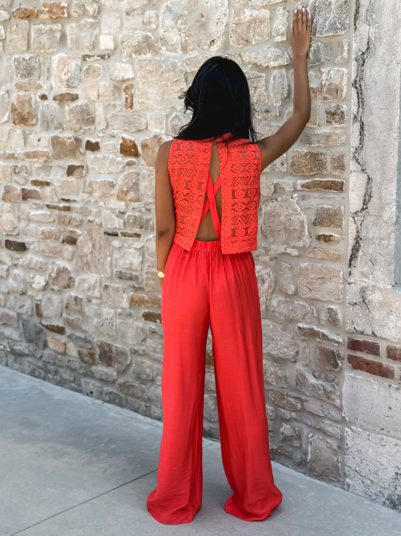 Combinaison pantalon Neylla - Orange