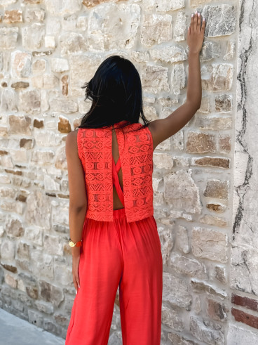 Combinaison pantalon Neylla - Orange