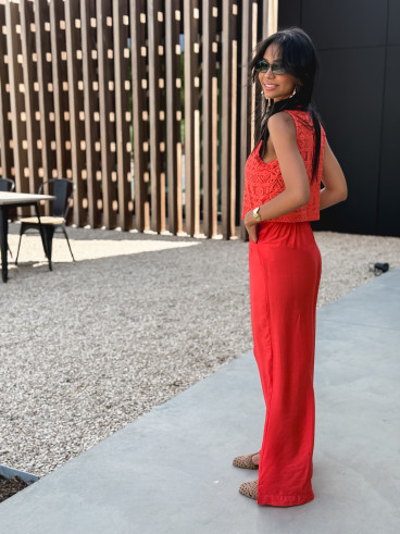 Combinaison pantalon Neylla - Orange