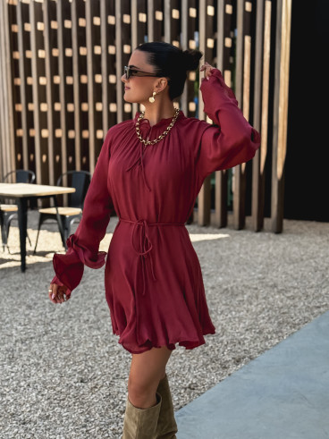 Robe courte Tripoli - Terracotta