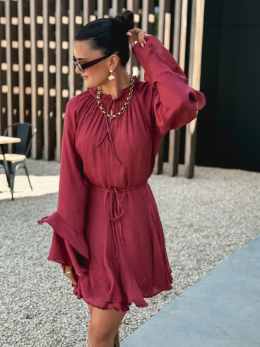Robe courte Tripoli - Terracotta