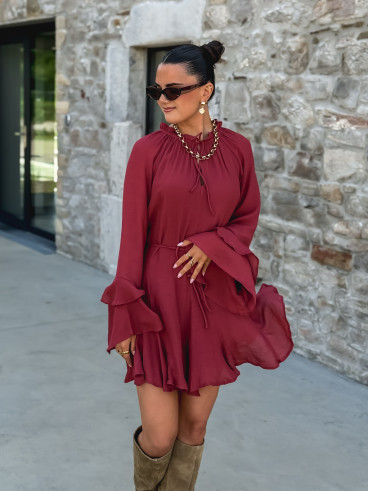 Robe courte Tripoli - Terracotta