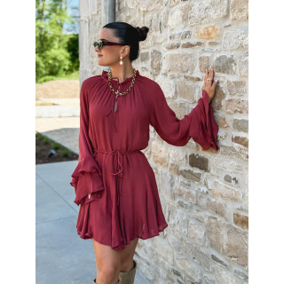 Robe courte Tripoli - Terracotta
