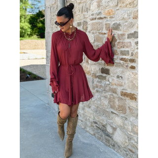 Robe courte Tripoli - Terracotta