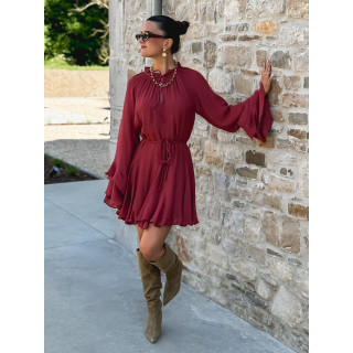Robe courte Tripoli - Terracotta