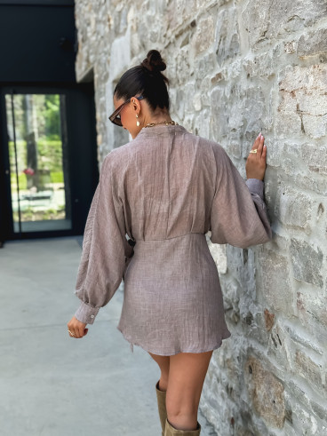 Robe Ebony - Taupe