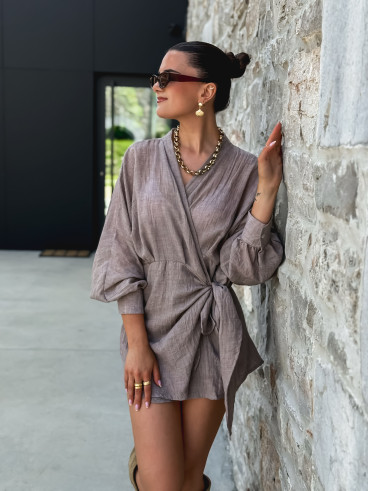 Robe Ebony - Taupe