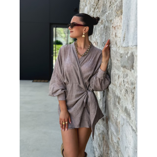 Robe Ebony - Taupe