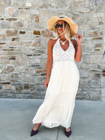Robe Bora - Blanc