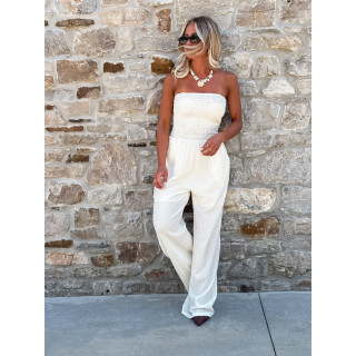 Combinaison pantalon Rosetta - Beige