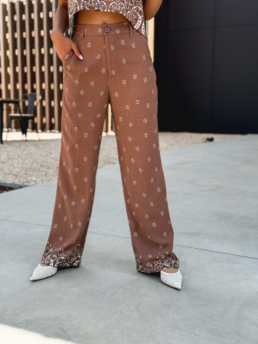Pantalon Moya - Chocolat