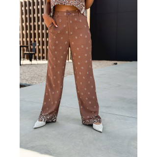 Pantalon Moya - Chocolat
