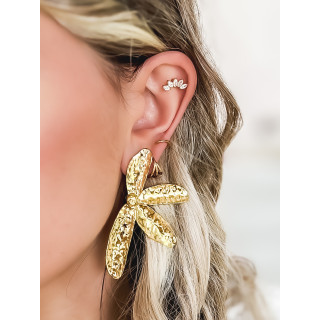 Boucles d'oreilles Leelou - Doré