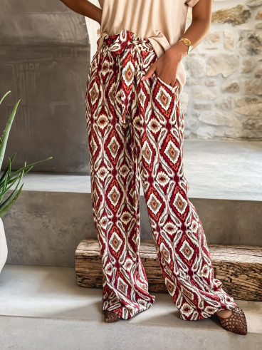 Pantalon Suzie - Rouge