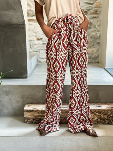 Pantalon Suzie - Rouge