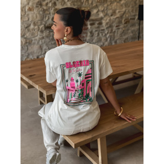T-shirt Algeria - Blanc
