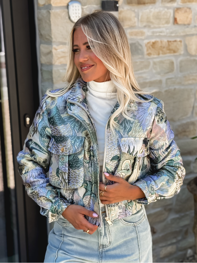 Veste Zélia - Bleu