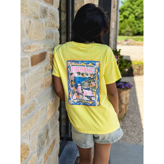 T-shirt Andiamo - Jaune